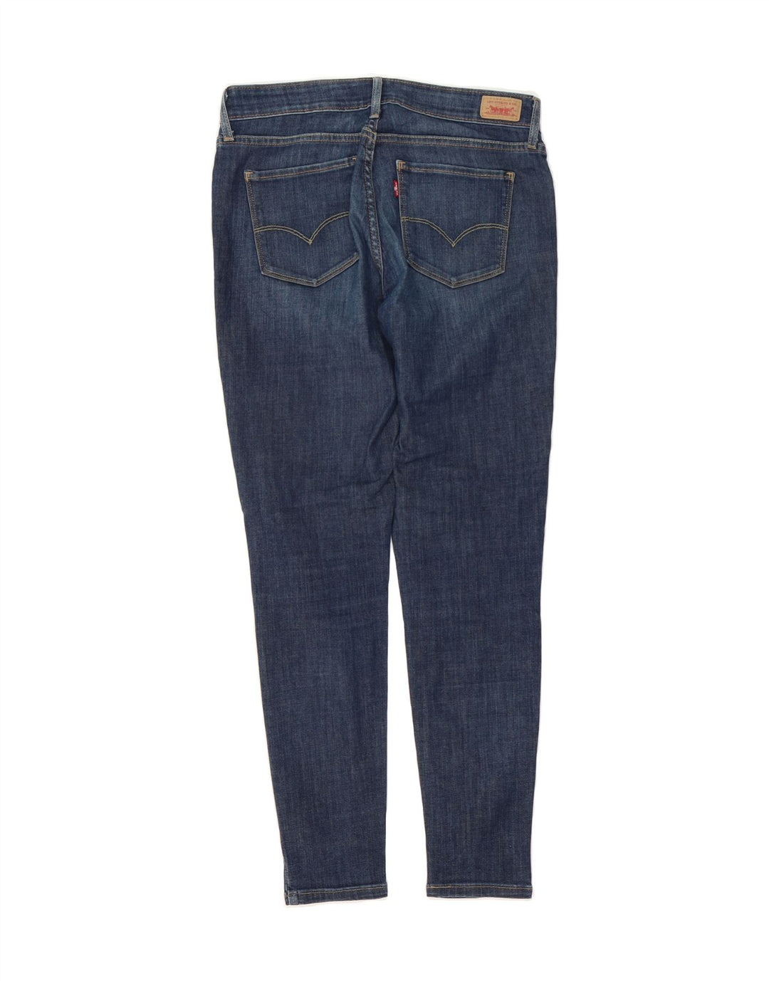 LEVI'S Womens Skinny Jeans W29 L29 Navy Blue Cotton Vintage Levi's and Second-Hand Levi's from Messina Hembry 