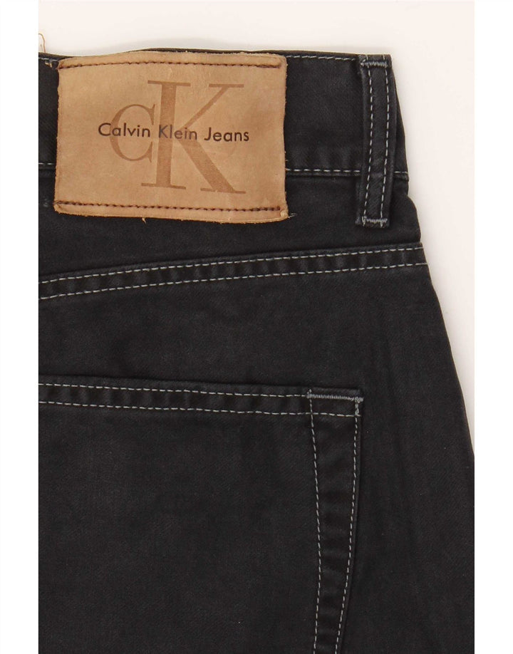 Jeans corti da uomo Calvin Klein W32 L24 Grigi