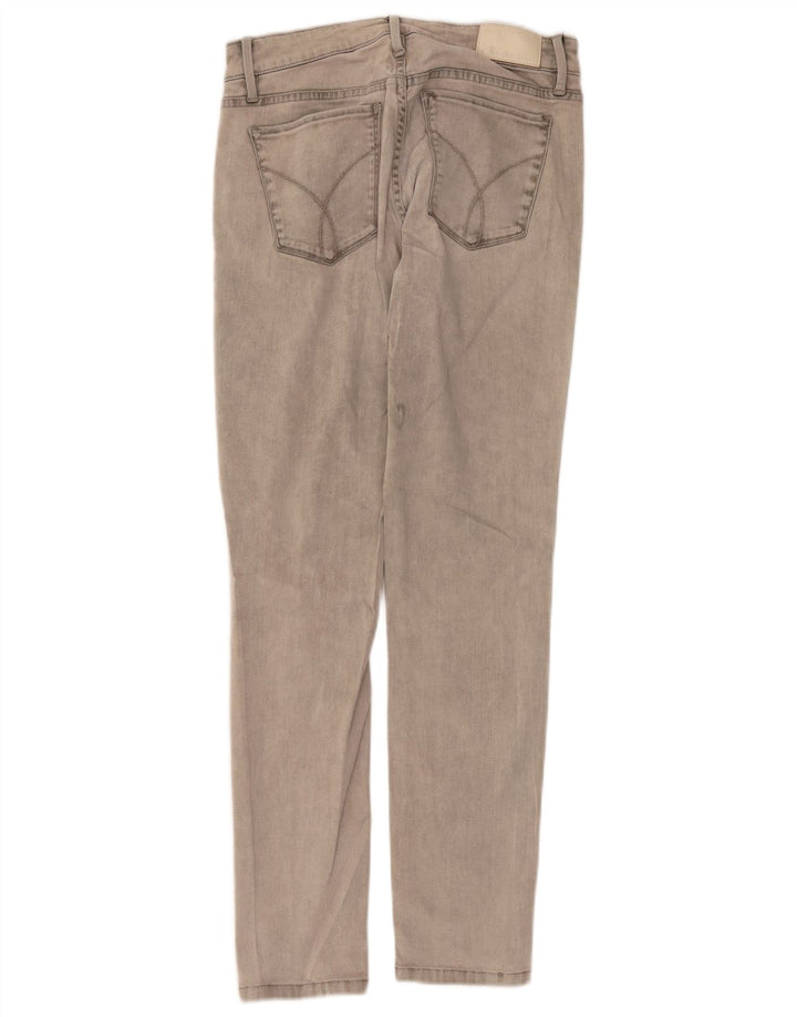 CALVIN KLEIN Jeans slim da donna W30 L30 cotone grigio