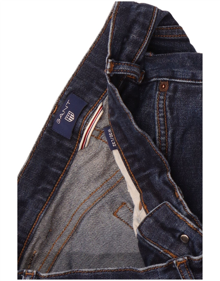 Jeans slim da uomo Gant W30 L32 cotone blu navy