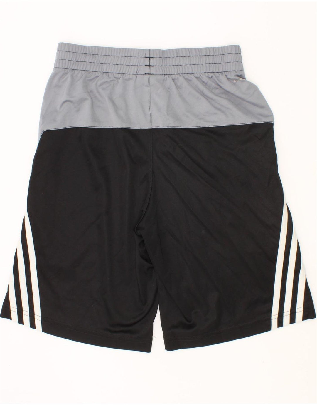 Pantaloncini sportivi ADIDAS da bambino 7-8 anni Small in poliestere color block nero