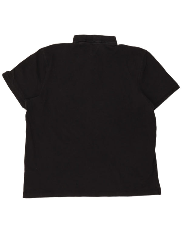 Polo da uomo Abercrombie & Fitch 2XL in cotone nero