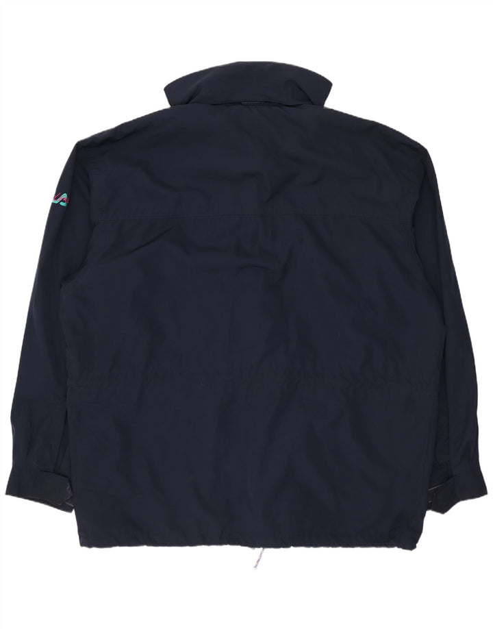 Giacca utility con cappuccio da uomo Fila IT 56 3XL poliestere blu navy