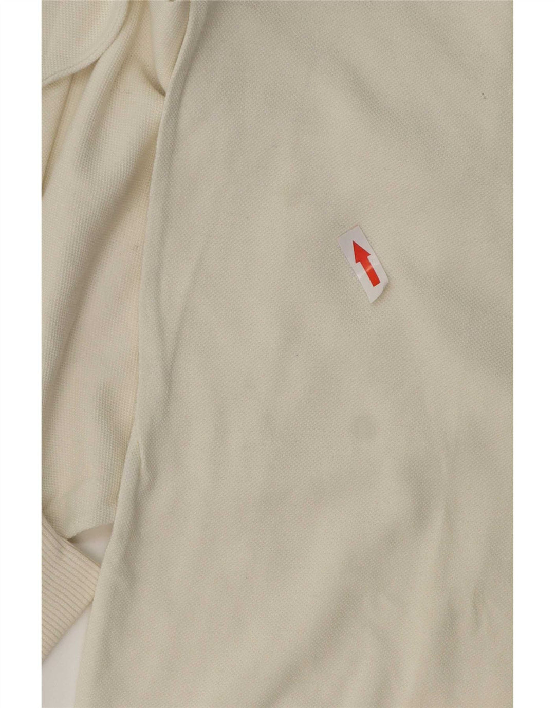 Polo Trussardi Uomo Manica Lunga Large Bianca