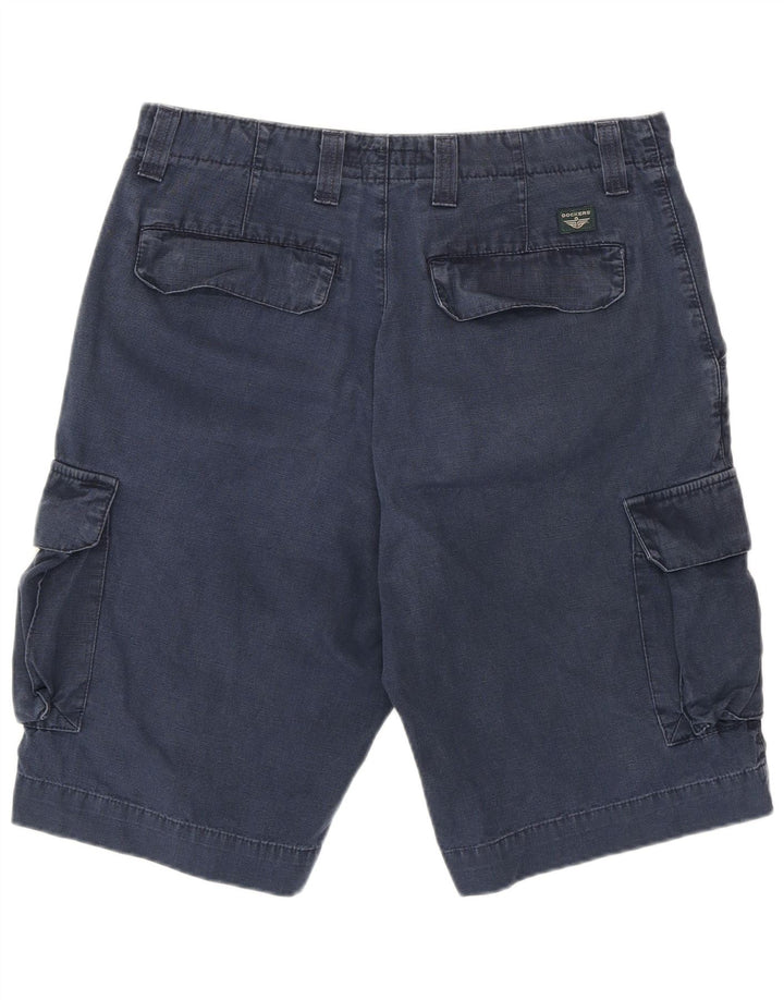 Pantaloncini cargo da uomo color kaki Dockers W34 grandi in cotone blu navy