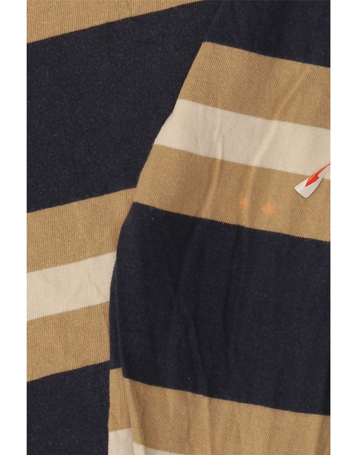 Vans Top da uomo a maniche lunghe a righe piccole multicolore
