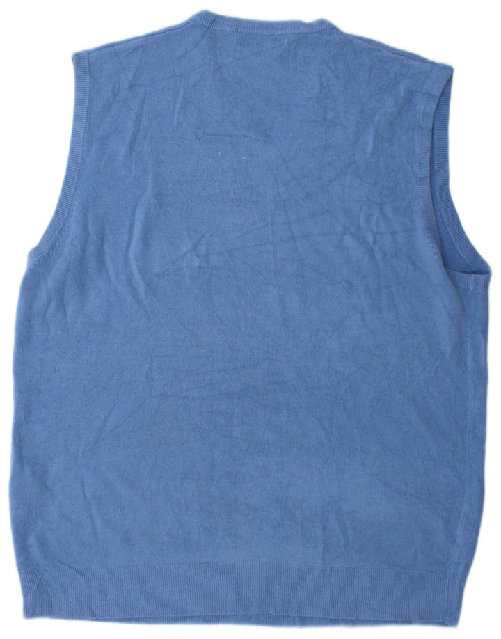 Canottiera da uomo Marks & Spencer XL blu acrilico