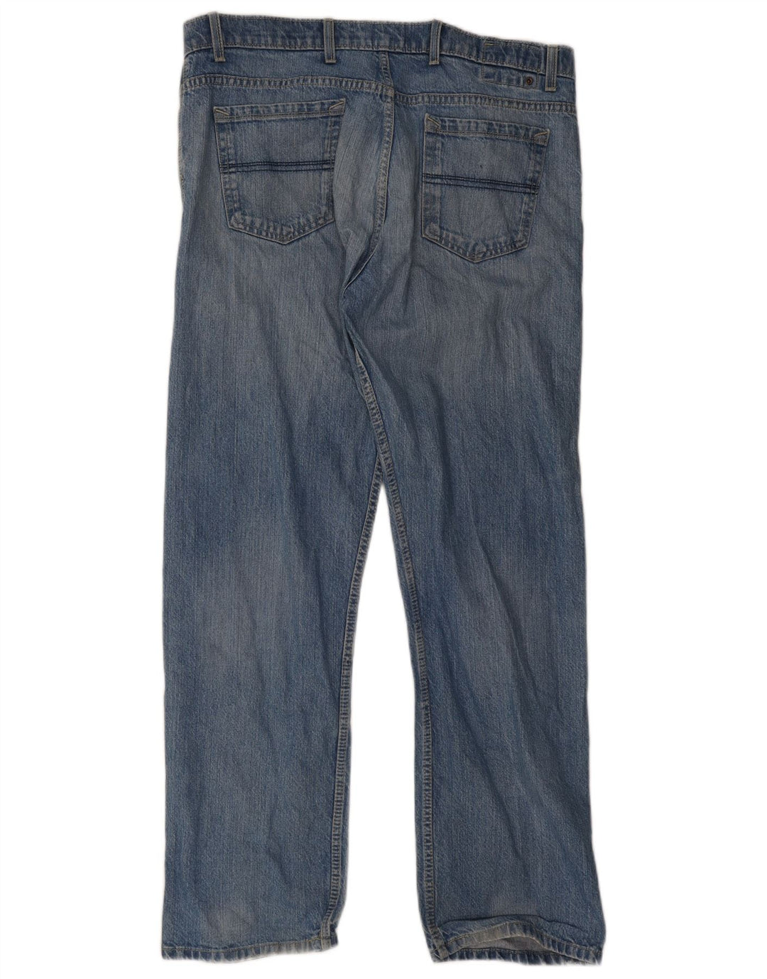 Jeans dritti da uomo Marks & Spencer Blue Harbour W38 L33 cotone blu