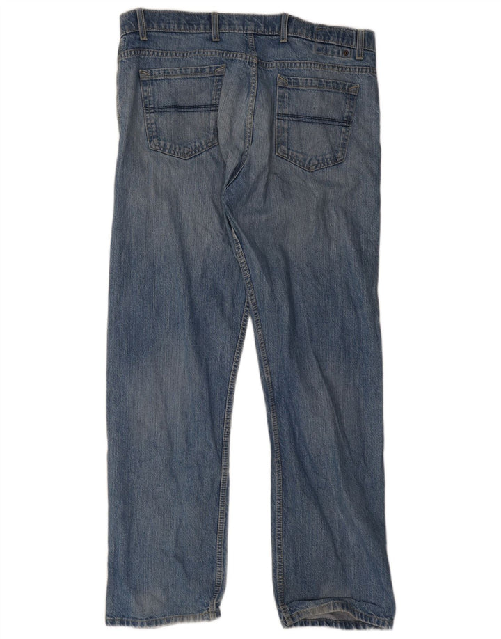 Jeans dritti da uomo Marks & Spencer Blue Harbour W38 L33 cotone blu