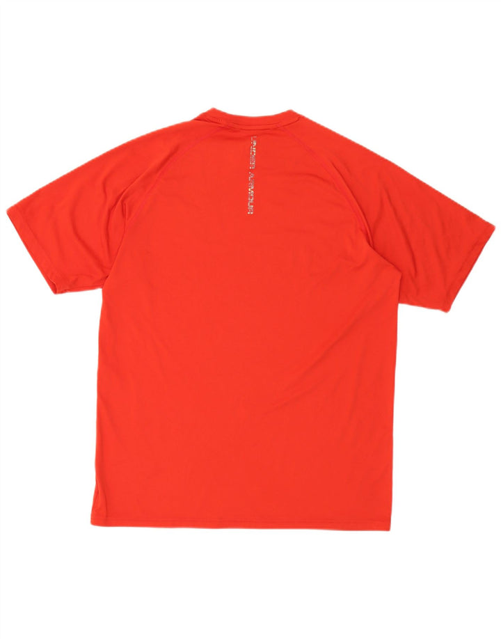 Maglietta Under Armour da uomo Heat Gear Top in poliestere rosso medio