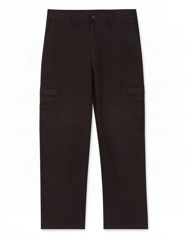 Dickies Mens Straight Cargo Trousers W36 L30 Black
