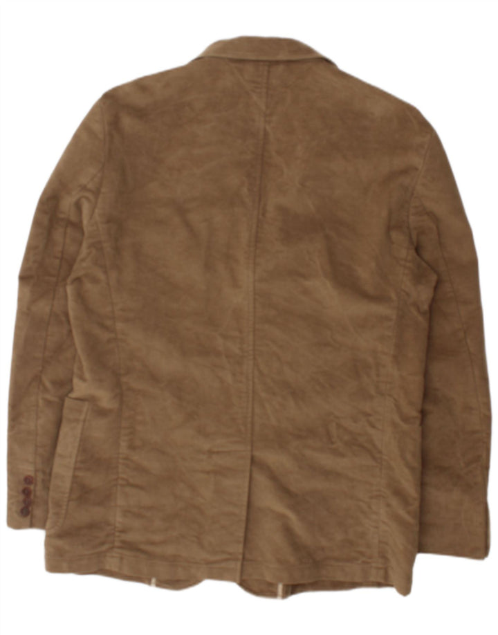 Giacca blazer a 3 bottoni da uomo Calvin Klein Jeans UK 38 Beige medio