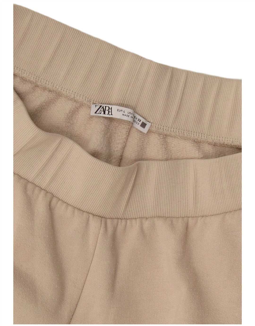 Pantaloni della tuta cargo Zara da donna, pantaloni da jogging grandi beige