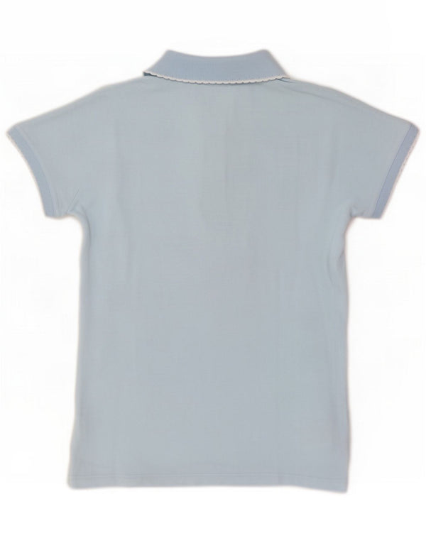 Polo da donna Fred Perry UK 14 Large Blue Cotton