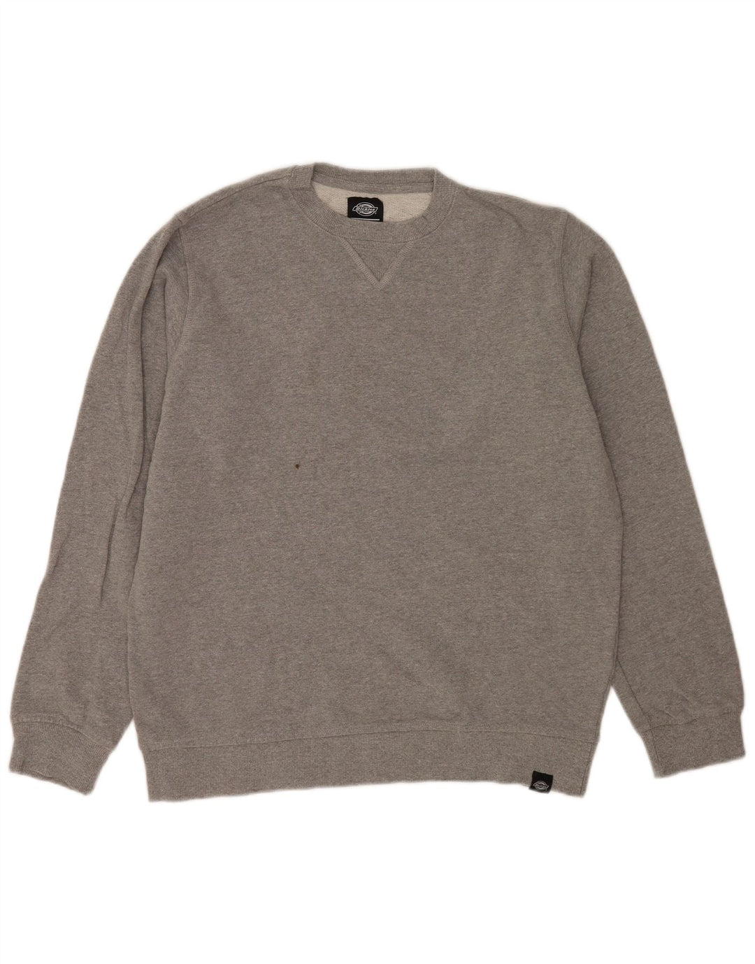 Dickies Felpa da uomo Maglione grande in cotone grigio