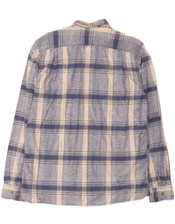 Camicia Levi's Uomo in cotone a quadri blu medio