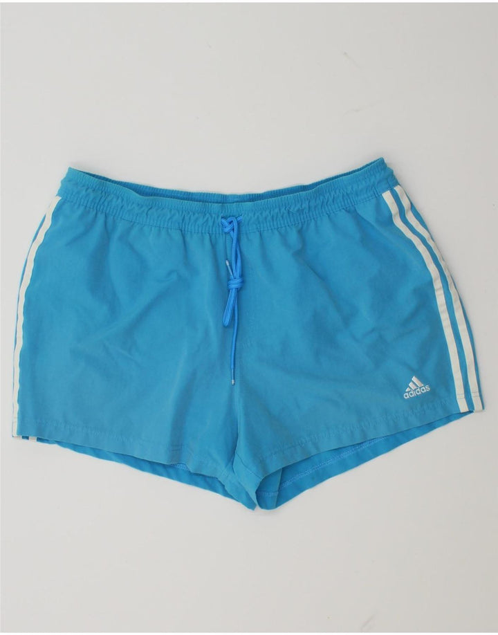 Pantaloncini da bagno da uomo Adidas Large blu in poliestere