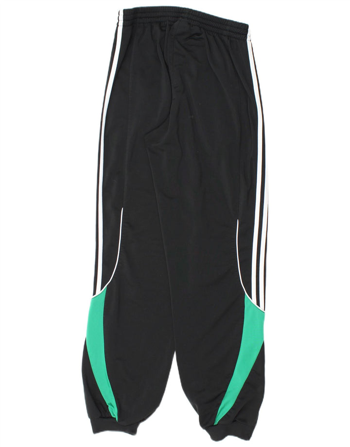 Pantaloni da tuta da uomo Adidas Joggers UK 38/40 Medium Nero Colourblock