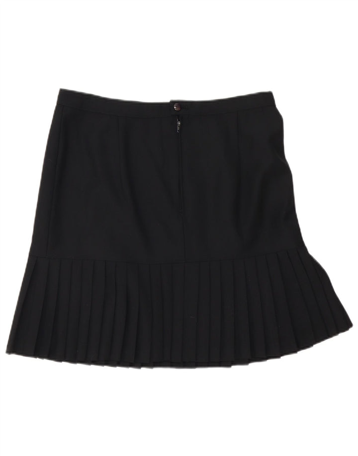 Gonna a tromba vintage da donna W32 grande nera