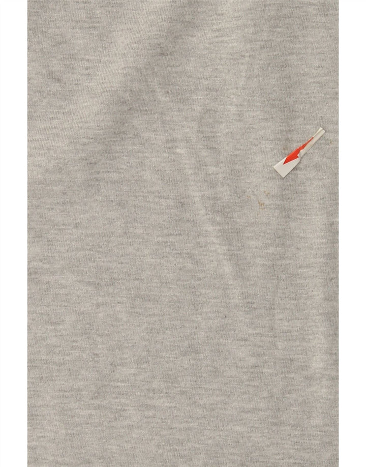 Levi's Boys Top grafico a maniche lunghe 7-8 anni in cotone grigio screziato