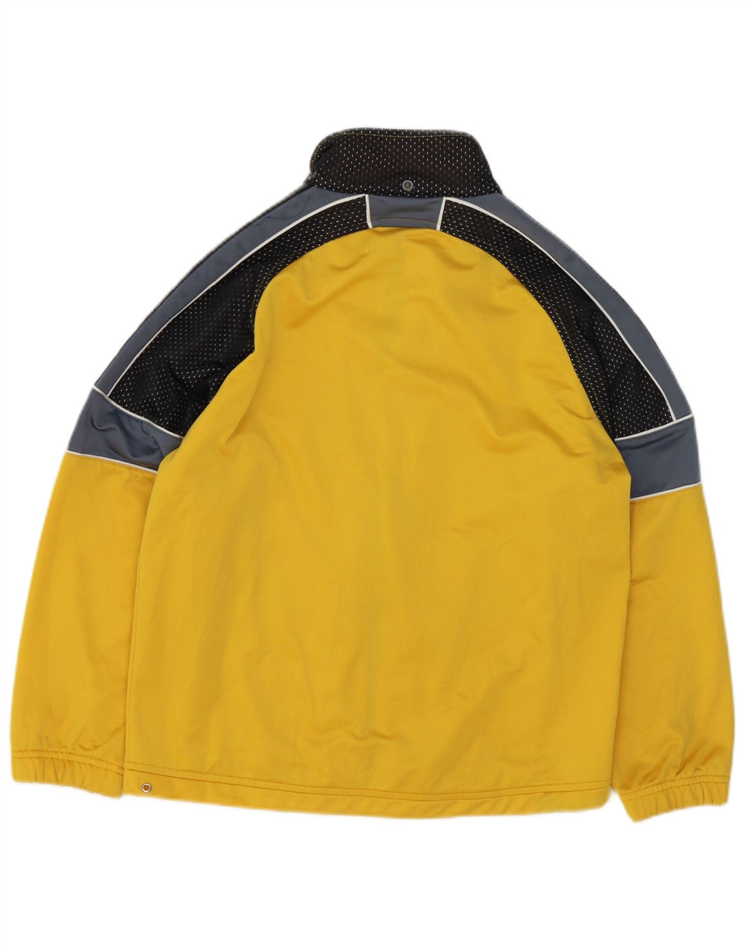 Giacca da tuta grafica da ragazzo Asics 13-14 anni Colorblock giallo