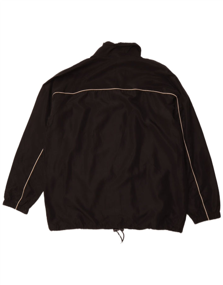 ERREA Mens Tracksuit Top Jacket 2XL Black Polyester