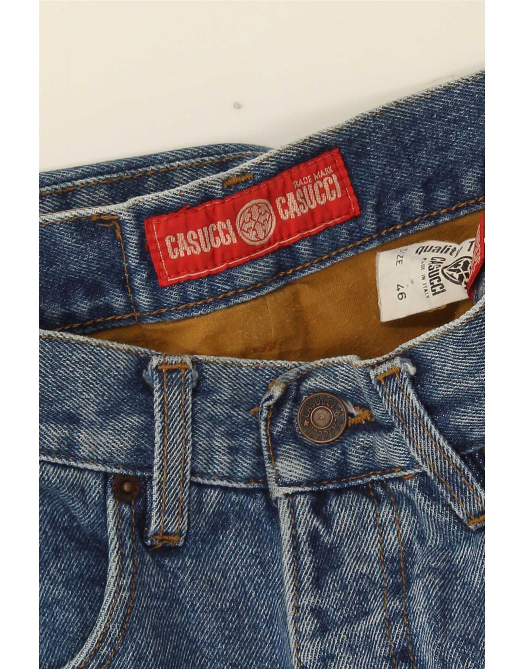 Jeans affusolati da donna Casucci W26 L31 cotone blu
