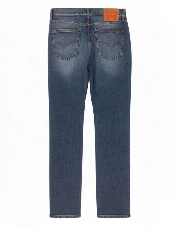 Levi's Mens 514 Straight Jeans W31 L32 Blue Cotton