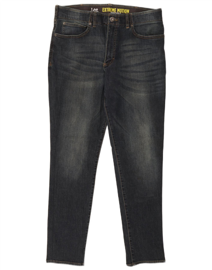 Jeans slim da uomo Lee Modern Series W36 L32 in cotone blu navy