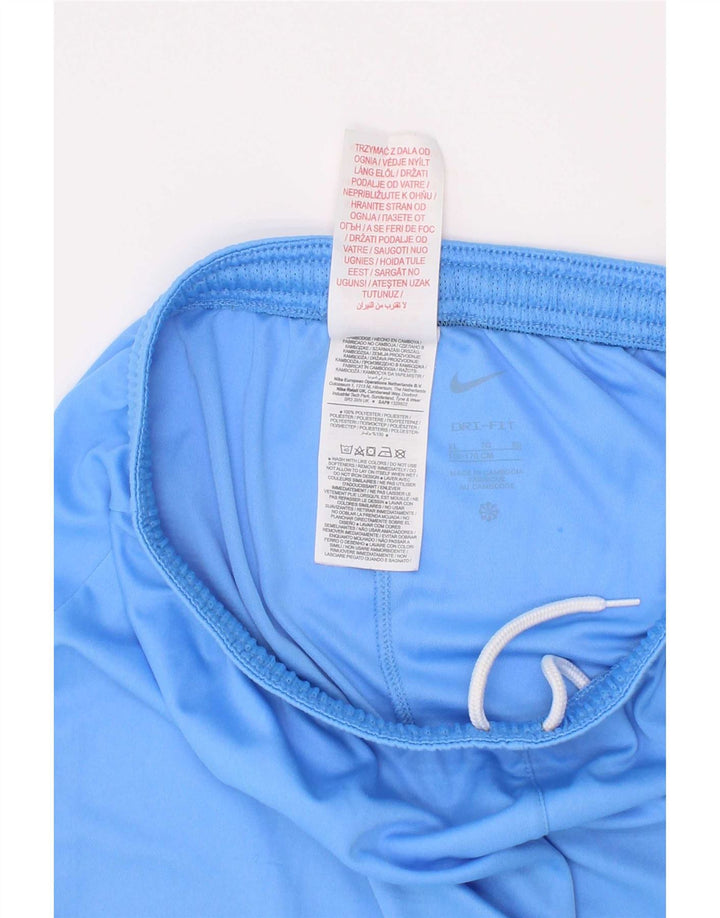 Pantaloncini sportivi Nike da ragazzo Dri Fit 13-14 anni XL blu poliestere