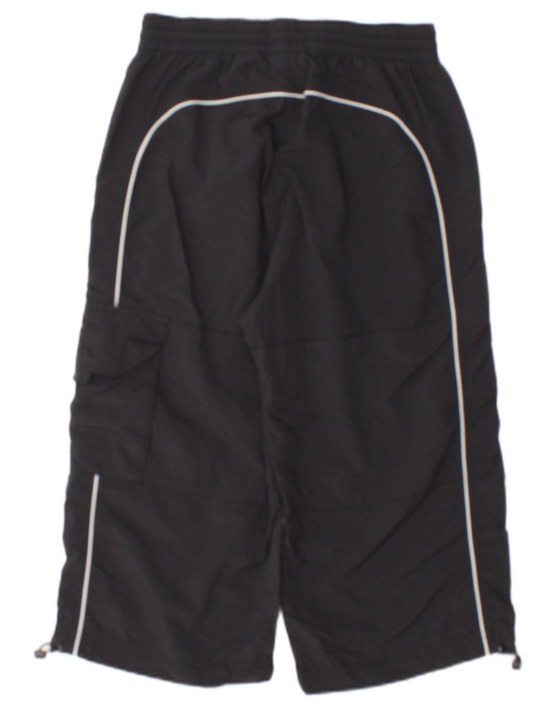 Pantaloncini sportivi Bermuda da uomo Diadora Small neri in poliammide