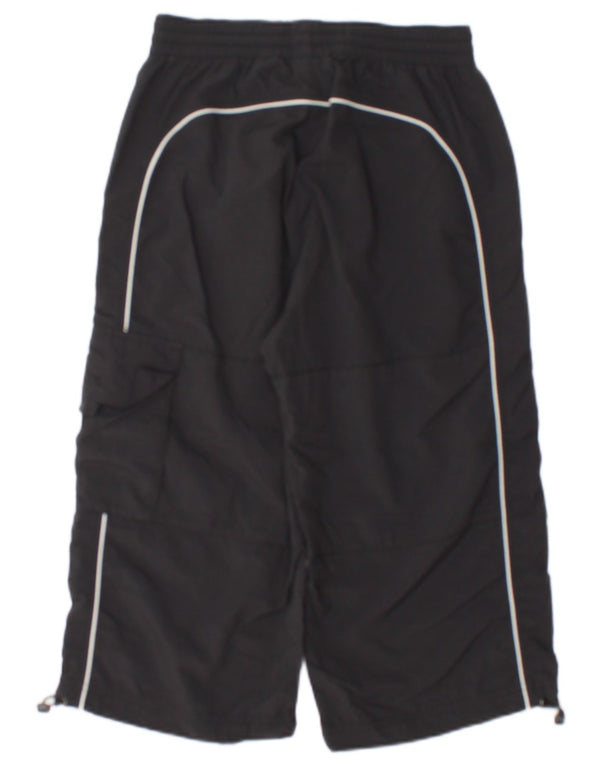 Pantaloncini sportivi Bermuda da uomo Diadora Small neri in poliammide