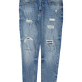 Jeans slim invecchiati Zara da donna W33 L28 Blu