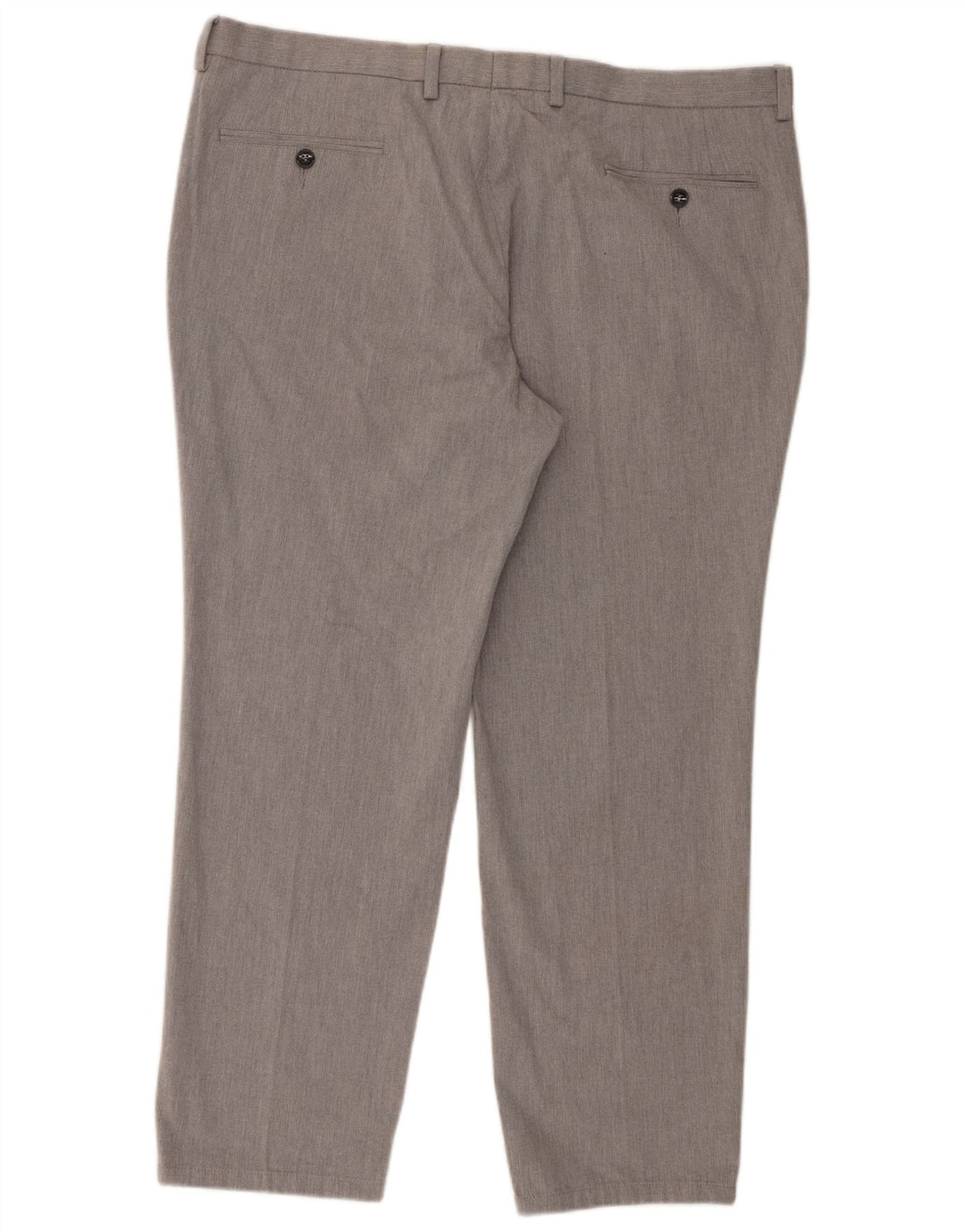 Pantaloni chino dritti da uomo Marks & Spencer W40 L29 cotone grigio