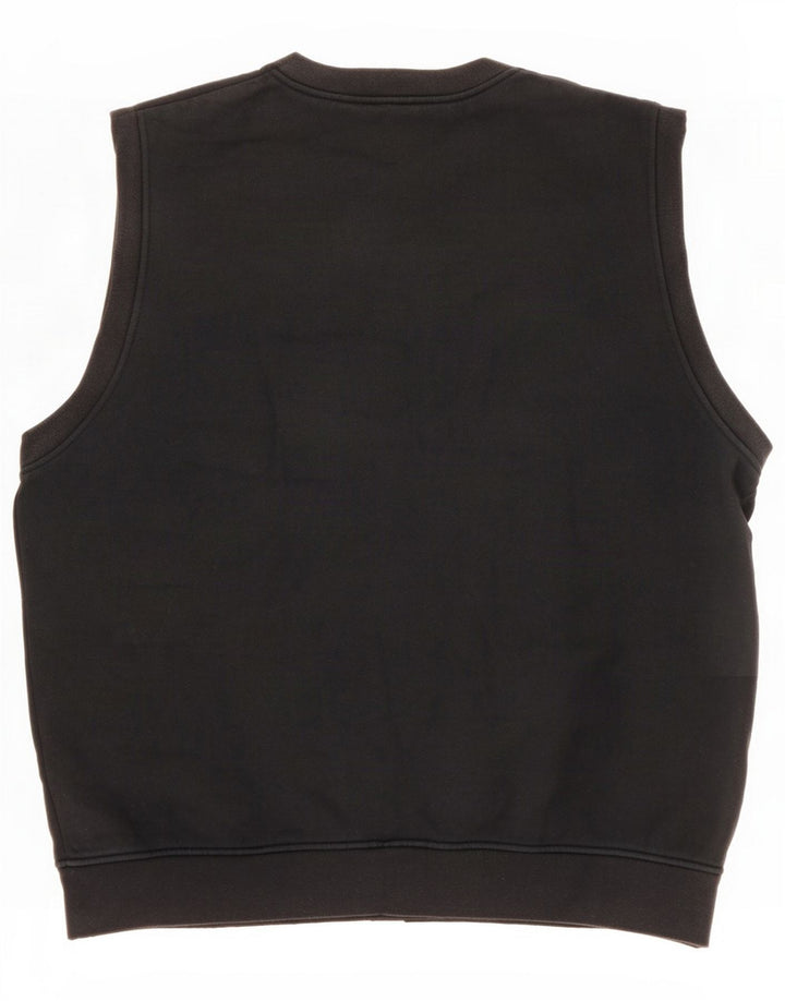 Marks & Spencer Uomo Felpa senza maniche St. Michael Maglione grande Nero