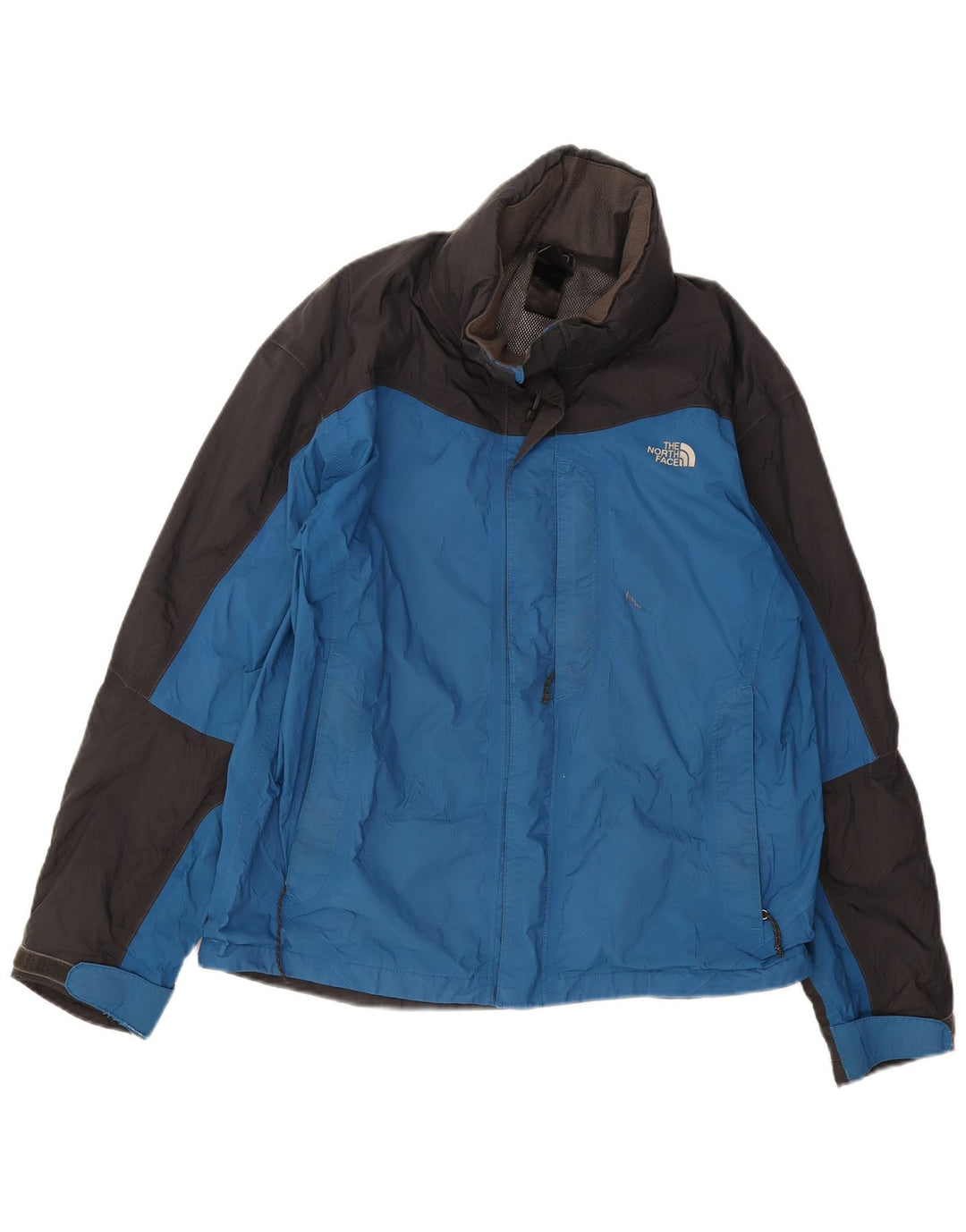 Giacca antipioggia da uomo The North Face UK 38 Colorblock blu medio