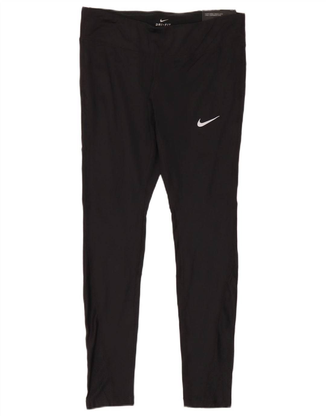 Leggings Nike Dri Fit da donna UK 14 grande poliestere nero