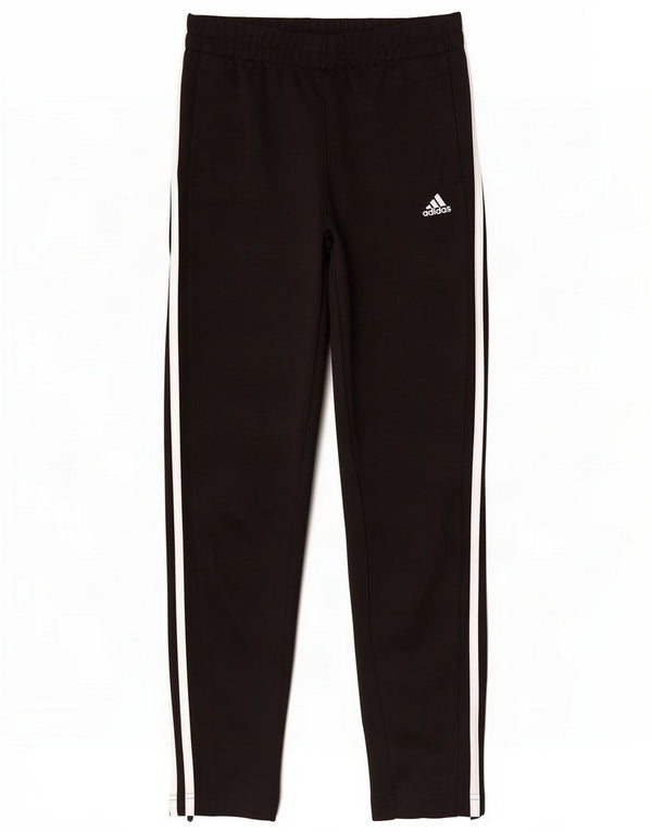 Pantaloni da tuta Adidas Climalite da donna UK 8/10 Small Poliestere nero