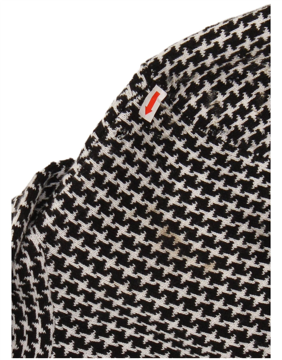 CHAPS Giacca da donna in maglia a 3 bottoni lavorata a maglia UK 12 media pied de poule nera