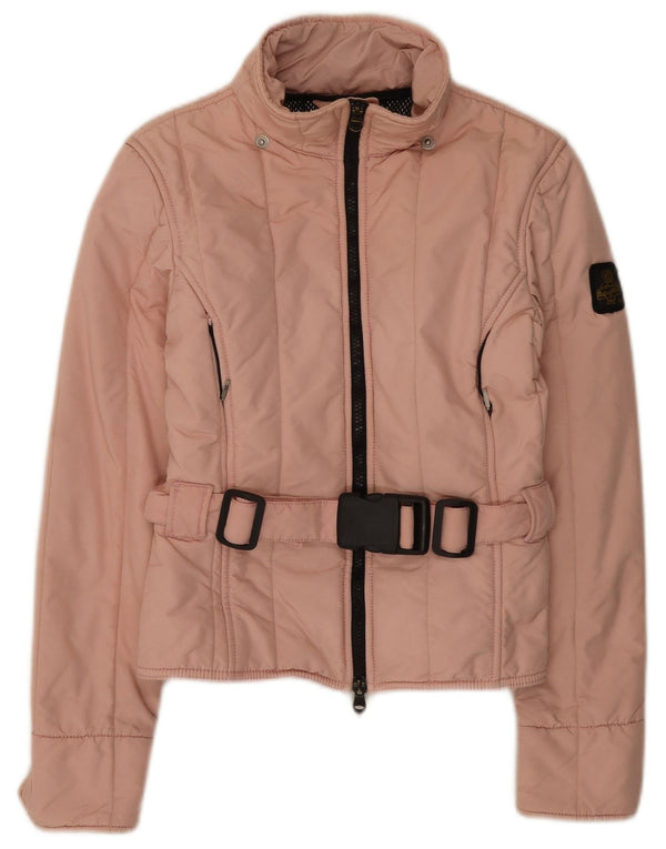 Giacca imbottita da donna Refrigiwear UK 16 grande nylon rosa