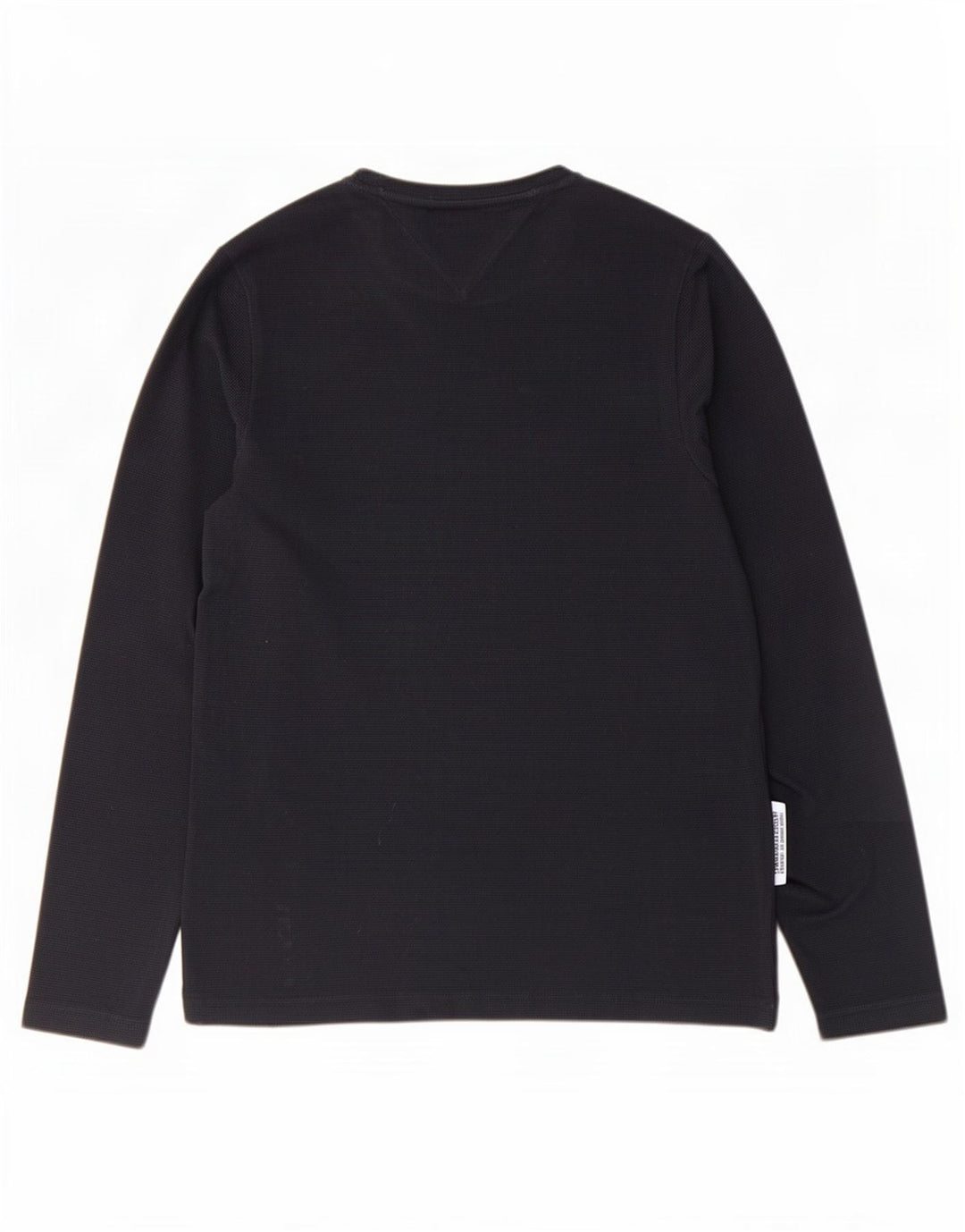 Tommy Hilfiger Top da uomo a manica lunga piccolo in cotone blu navy