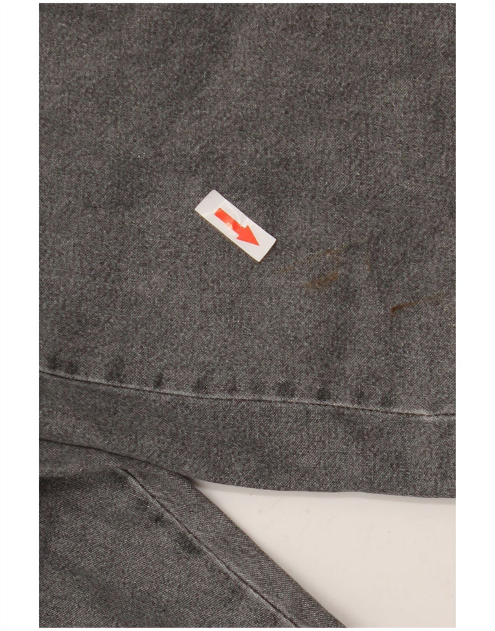 Camicia da uomo vintage XL in cotone grigio
