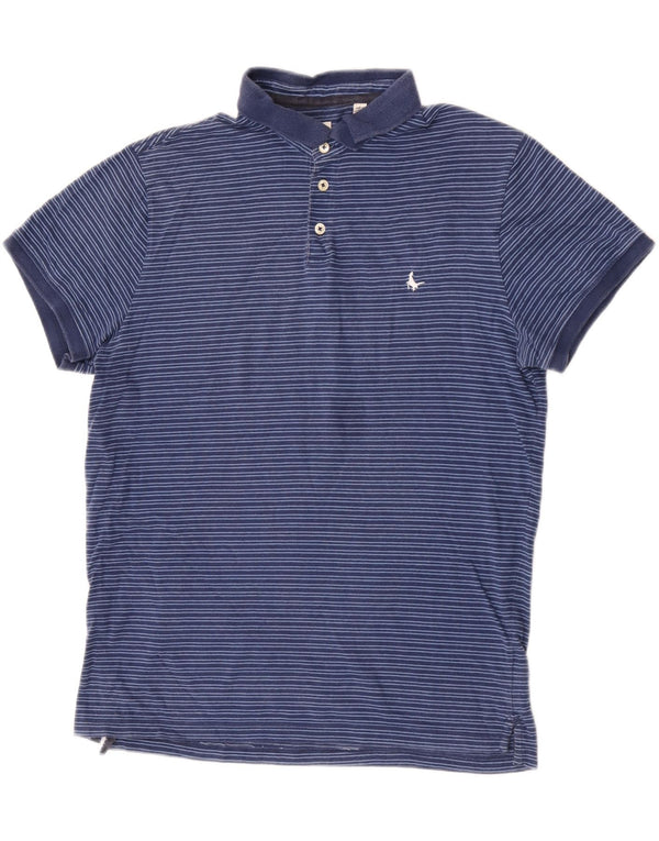 Polo da uomo Jack Wills XL in cotone a righe blu