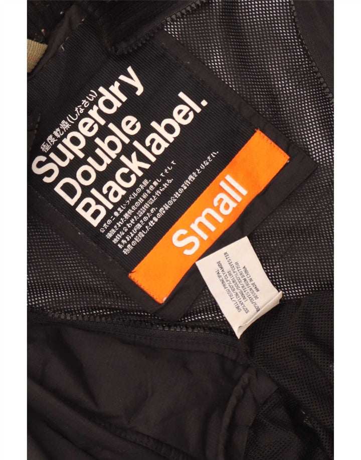 Giacca antipioggia da uomo Superdry UK 36 Small nylon nero