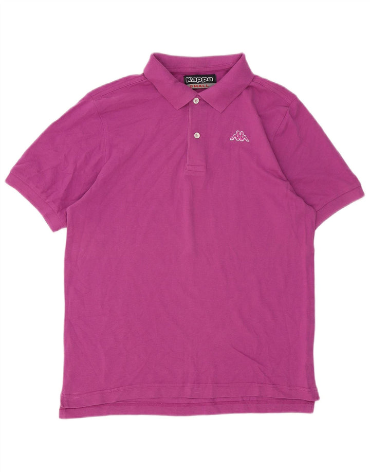 Polo Kappa Uomo Small Viola in cotone
