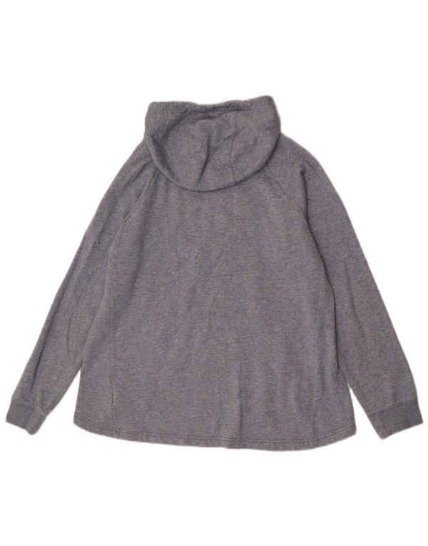 Felpa con cappuccio grafica Nike per ragazze 13-14 anni XL in cotone grigio