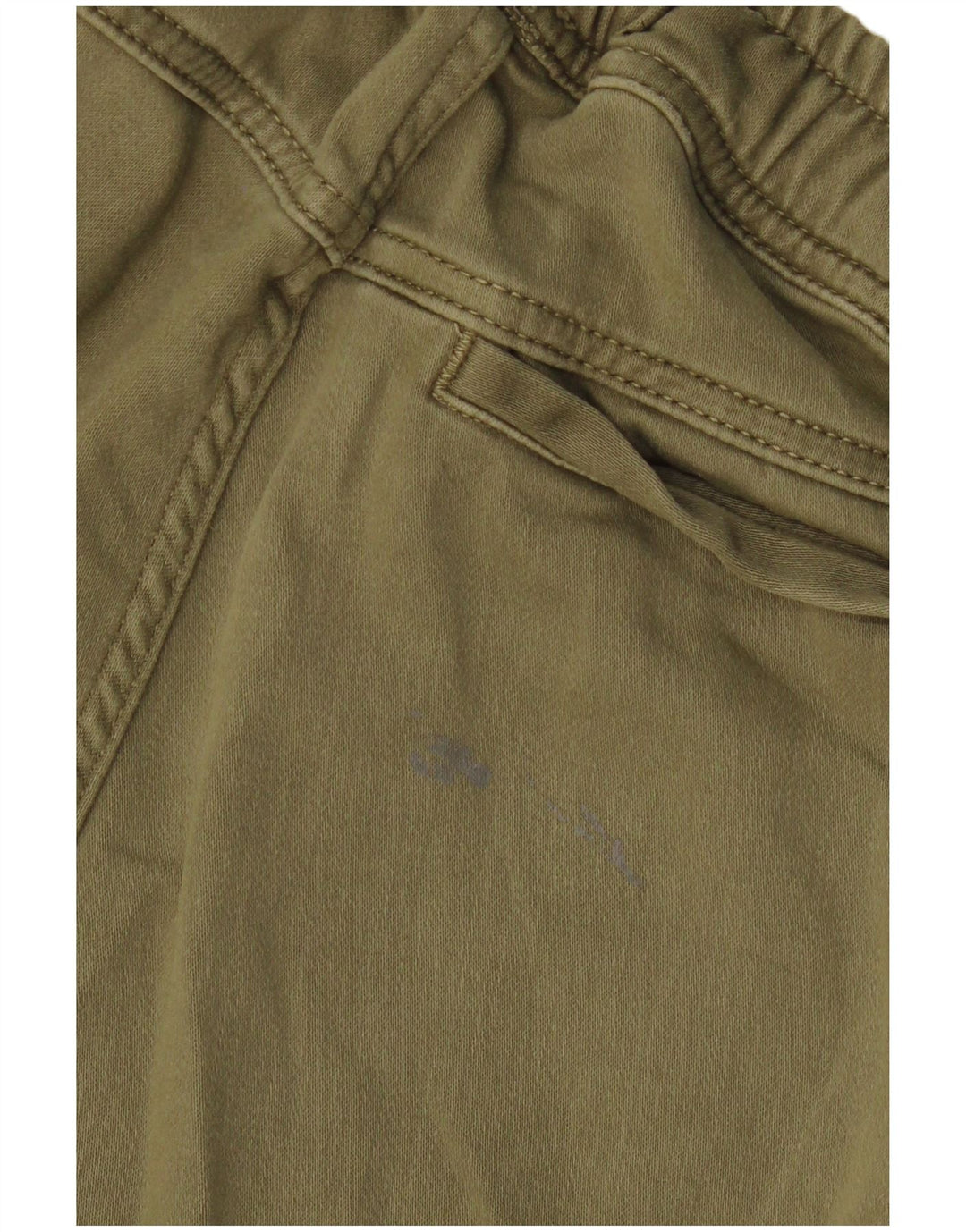 Pantaloni cargo da jogging da uomo Zara piccoli W30 L28 cotone kaki Army