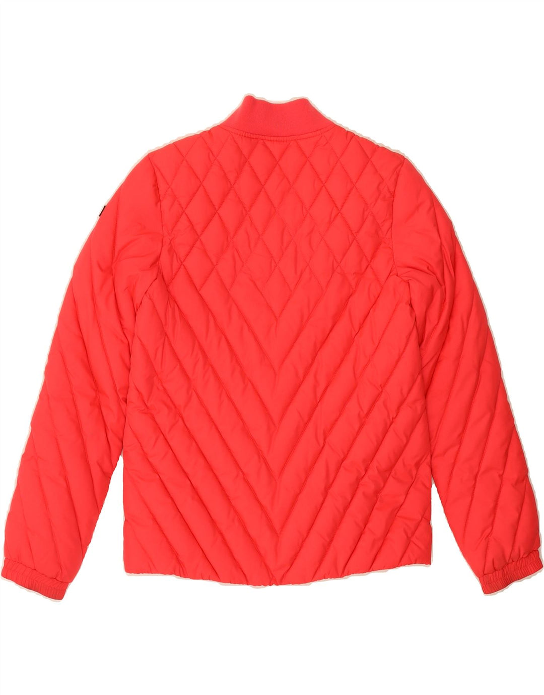 TOMMY HILFIGER Girls Quilted Jacket 13-14 Years Pink Polyester Vintage Tommy Hilfiger and Second-Hand Tommy Hilfiger from Messina Hembry 