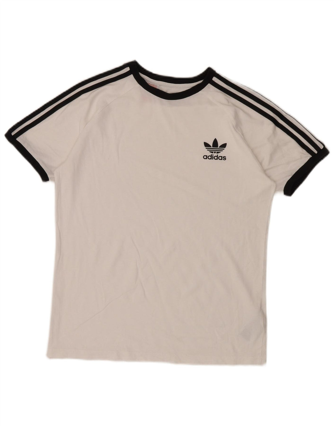T-shirt ADIDAS da bambino 13-14 anni in cotone bianco