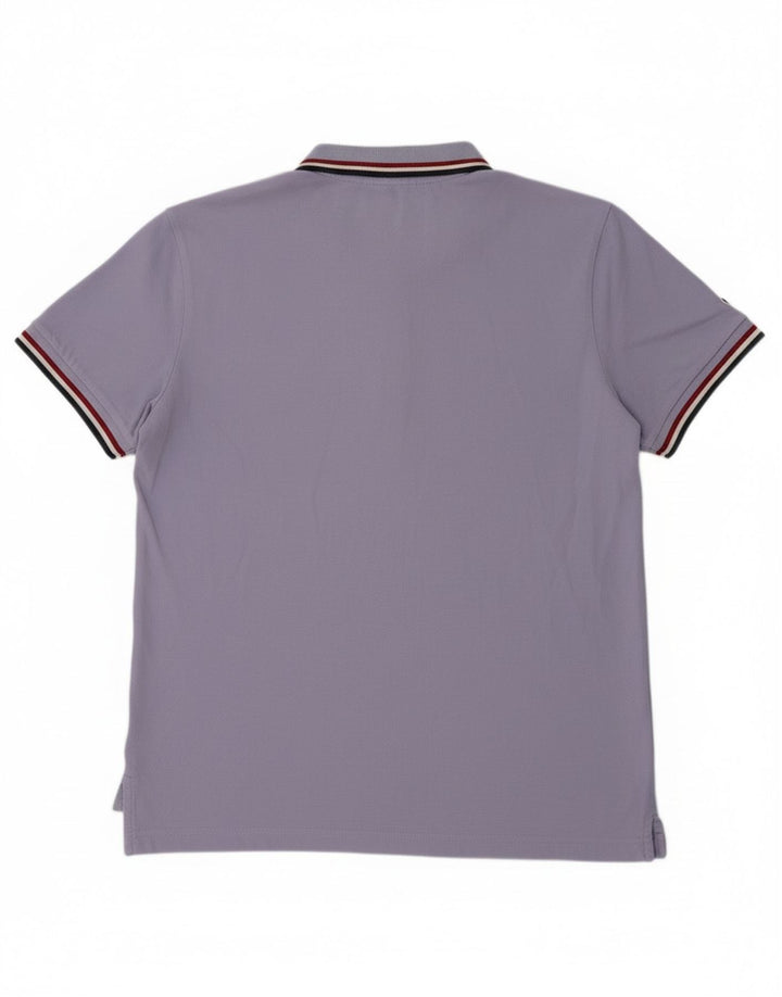 Polo Uomo Lambretta in cotone Blu Medio